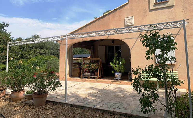 pergola mediterranée 7000x3500 ht 2m20/2m70, therm